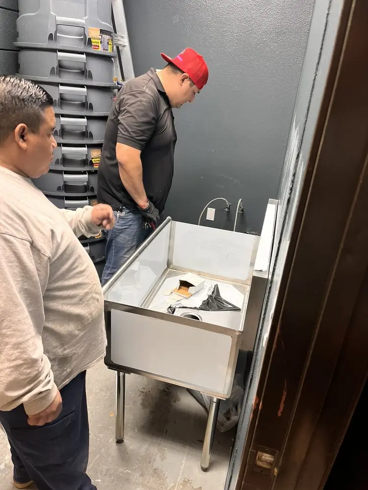 Commercial plumbing and sink installation in Beech Creek